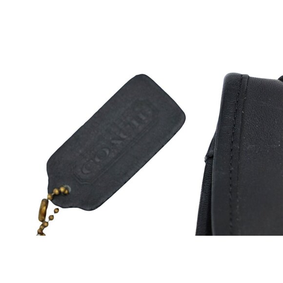 Vintage Coach Everett Mini Crossbody Black Leather Purse USA #9934 - Picture 7 of 10